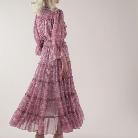 Misa Chiffon Dress - Picture 2 of 6